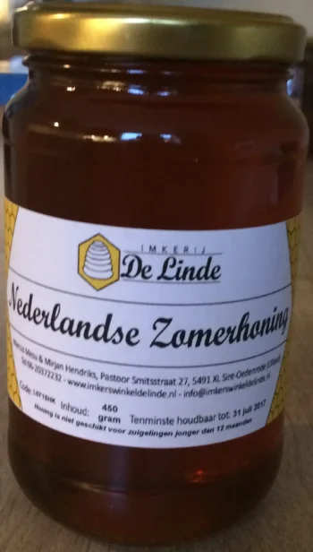 Origineel zomerhoning foto van imker